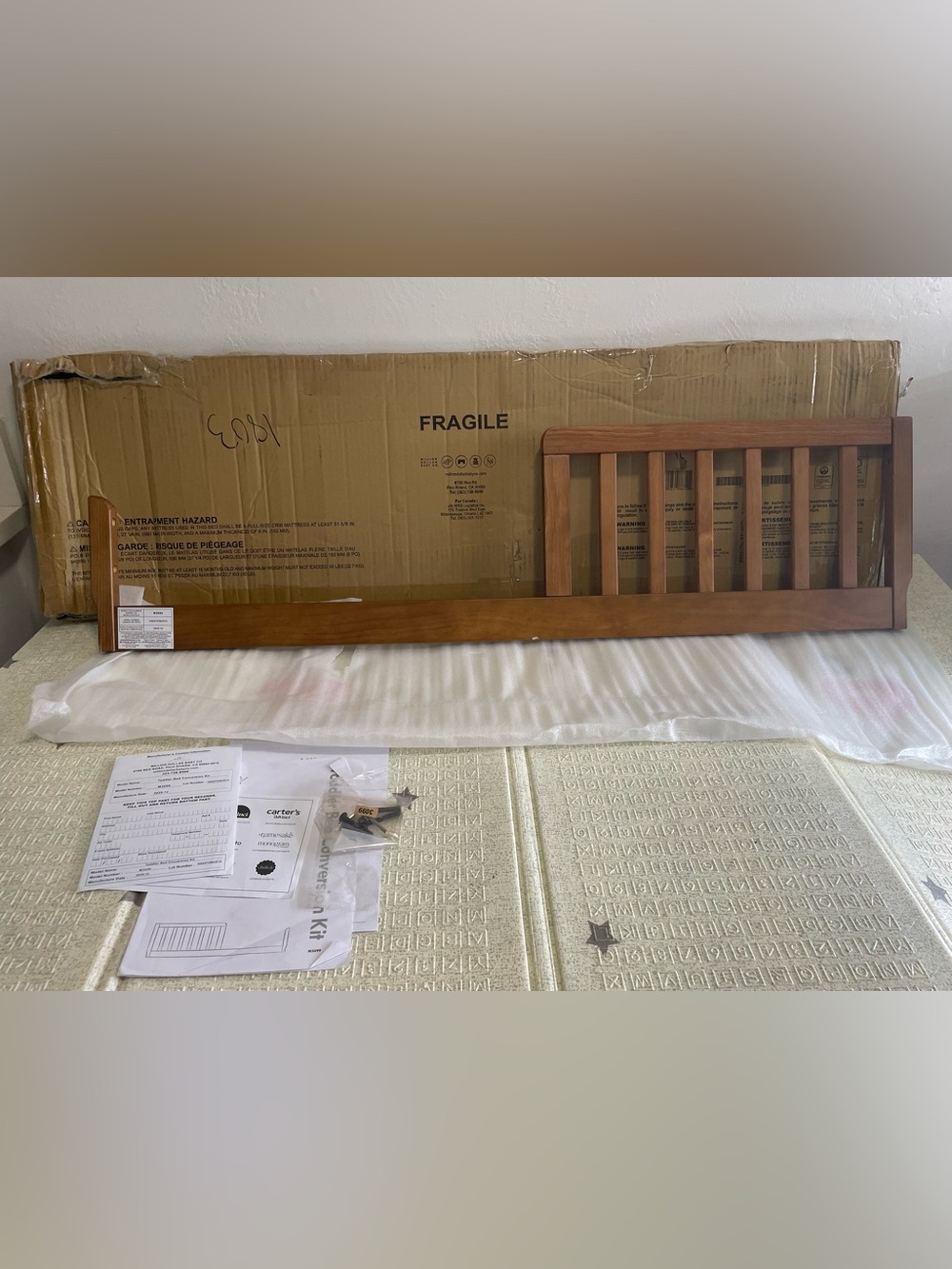 Davinci Toddler Bed Conversion Kit (M3099)